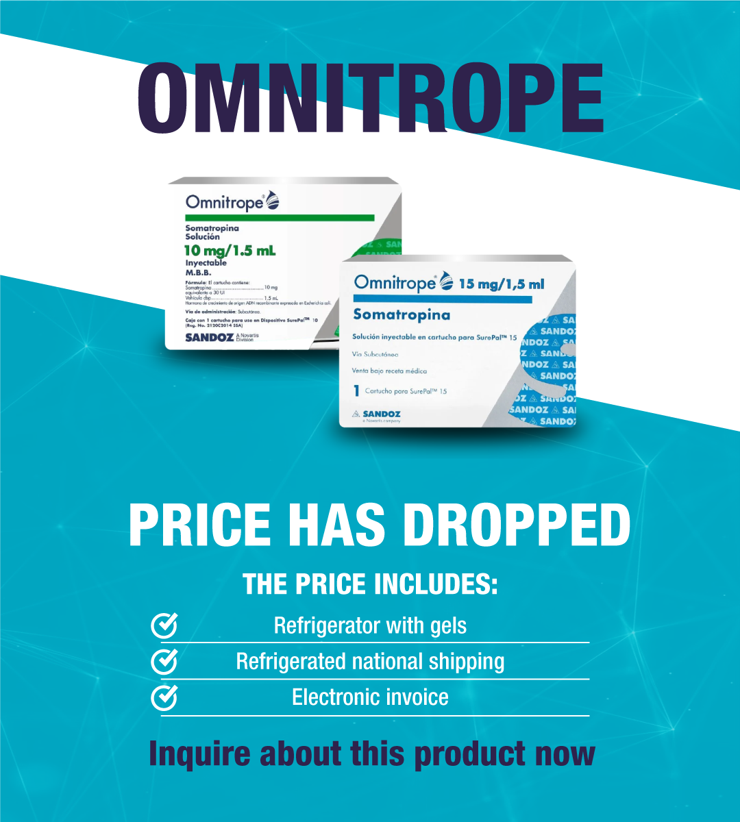 HGH Deposito de Medicamentos - Omnitrope Price Dropped