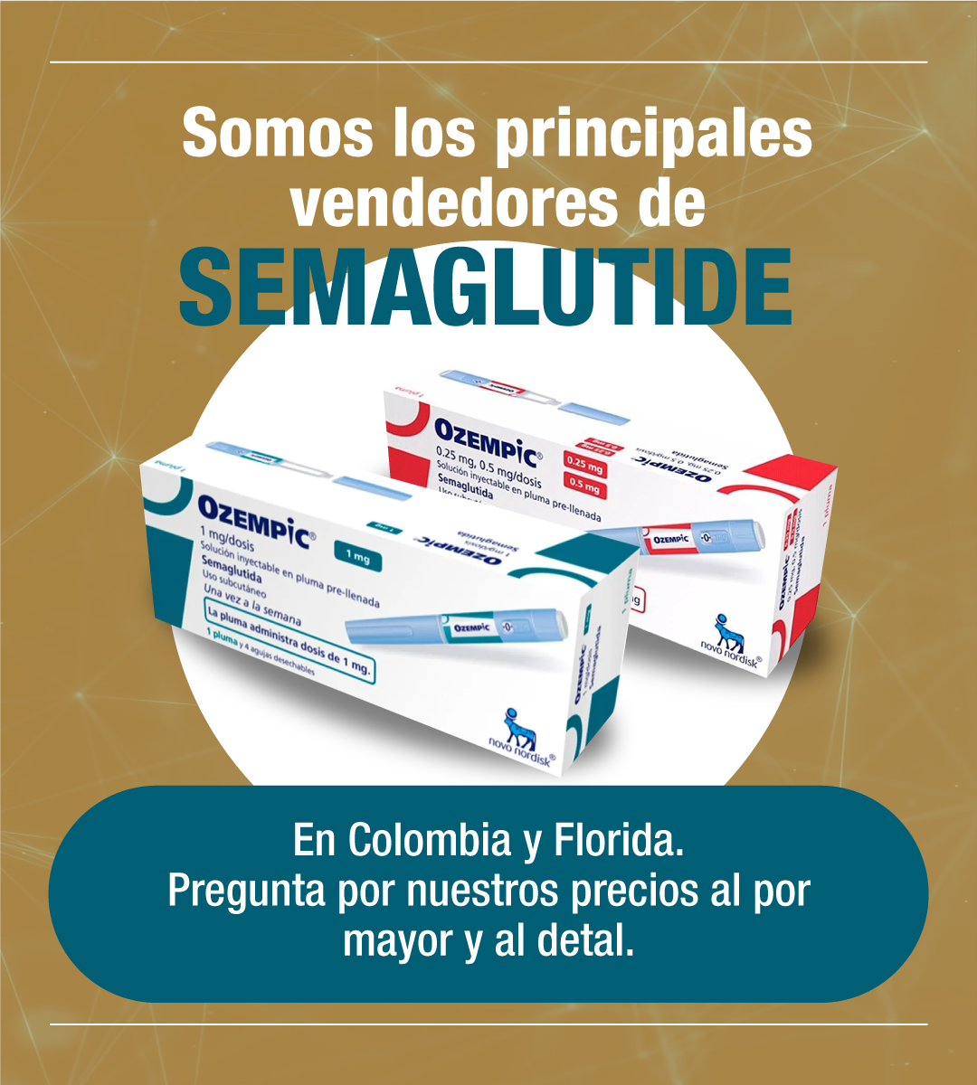 HGH Depósito de Medicamentos Semaglutide Ozempic