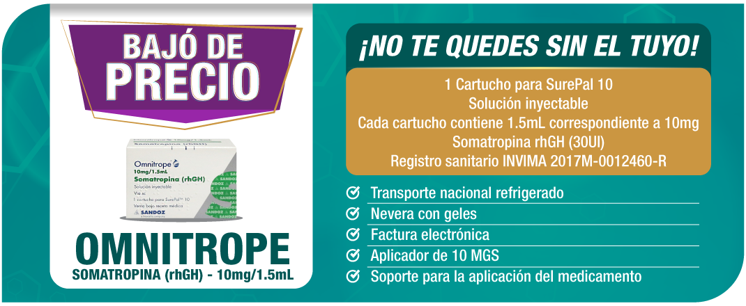 HGH Bajó de Precio Omnitrope