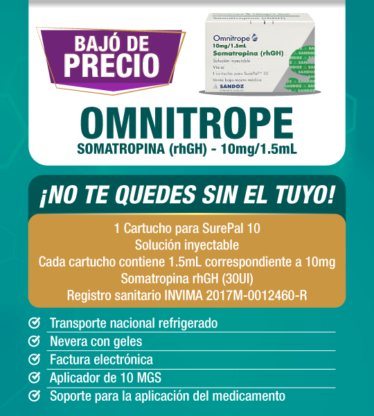 HGH Omnitrope - Bajó de Precio