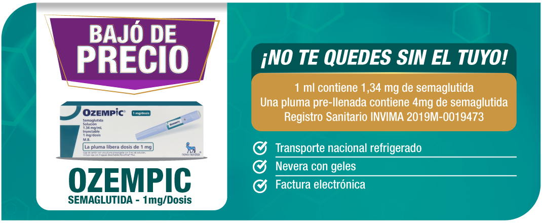 HGH Bajó de Precio Ozempic